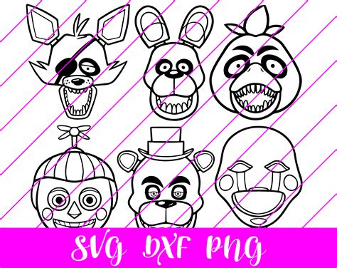 Search more creative PNG resources with no backgrounds . . Fnaf svg free